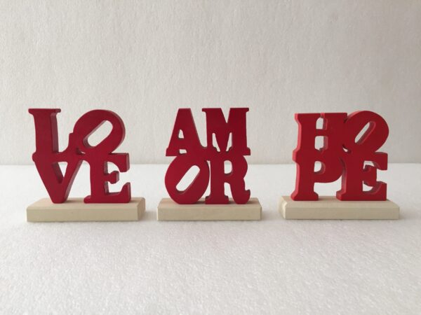 LOVE/AMOR/HOPE
