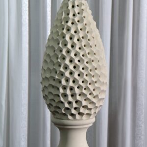 Pine cone with conical holes (big size)